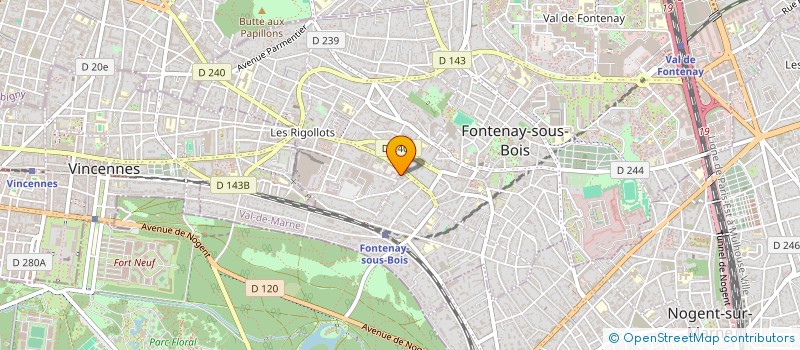 localisation de l'entreprise MONSIEUR MONTASER ABDALLAH à FONTENAY-SOUS-BOIS