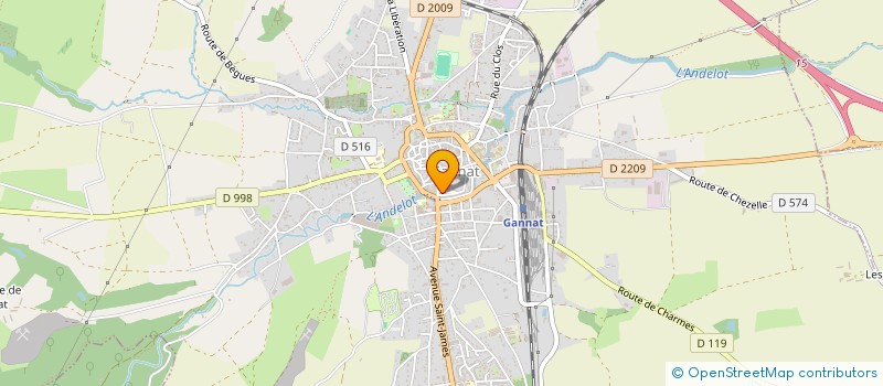 localisation de l'entreprise MONSIEUR MONTASSAR BARHOUMI  GANNAT