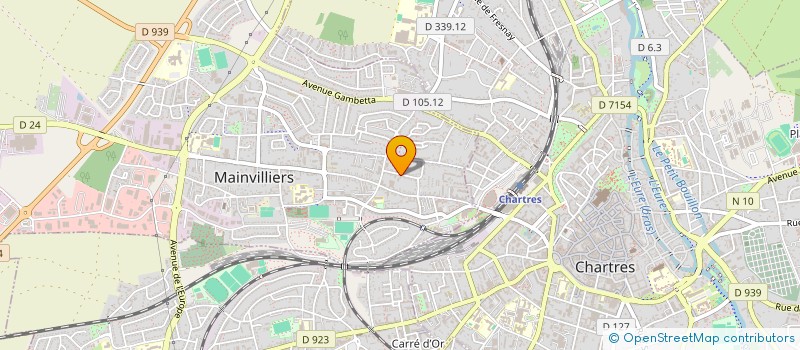 localisation de l'entreprise MONSIEUR MONTASSAR DHAOU à MAINVILLIERS
