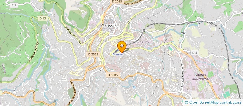 localisation de l'entreprise MONSIEUR MONTASSAR GALLAOUI à GRASSE