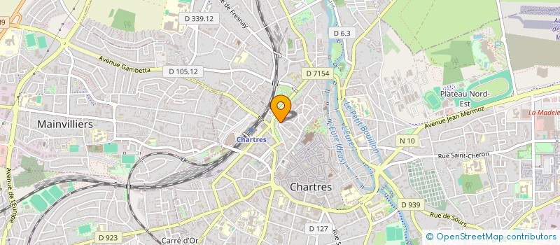 localisation de l'entreprise MONSIEUR MONTASSAR LIMEM à CHARTRES