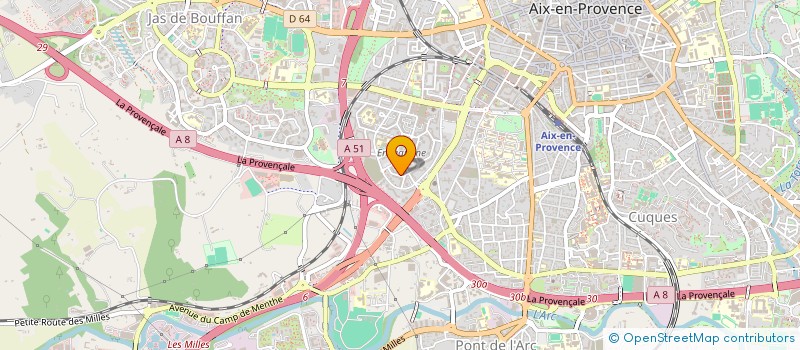 localisation de l'entreprise MONSIEUR MONTASSAR MEJRI à AIX-EN-PROVENCE