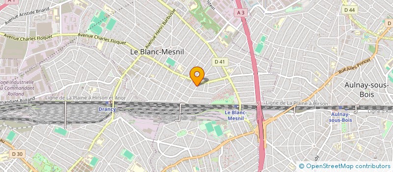 localisation de l'entreprise MONSIEUR MONTASSIR BENJADDI à LE BLANC-MESNIL