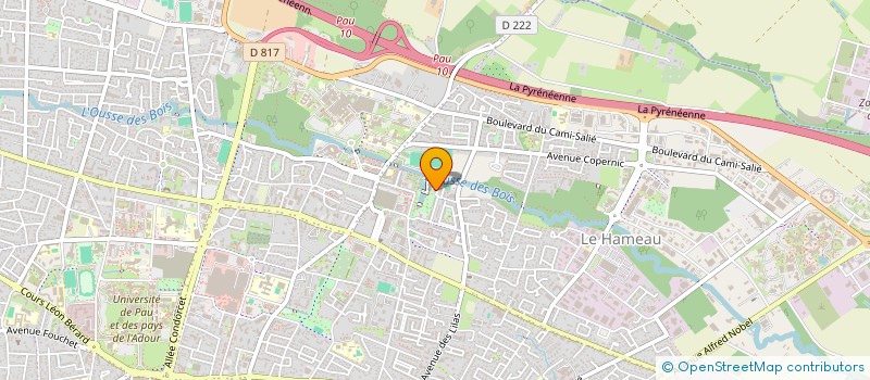 localisation de l'entreprise MONSIEUR MONTASSIR LAGZANAY à PAU