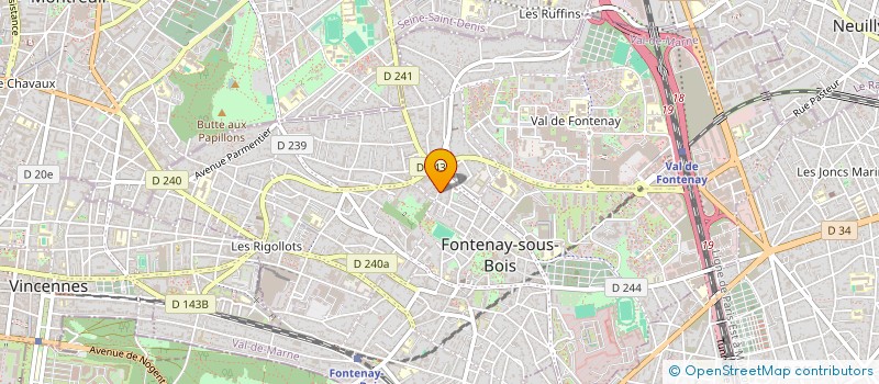 localisation de l'entreprise MONSIEUR MONTEIRO MARTINS à FONTENAY-SOUS-BOIS