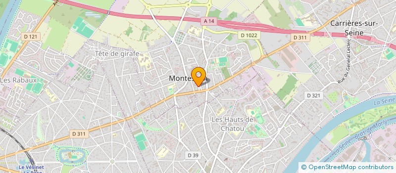 localisation de l'entreprise MONSIEUR MONTESSON SOL  MONTESSON