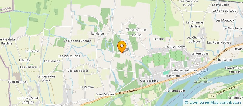 localisation de l'entreprise MONSIEUR MONZON FEIND  CHOUZE-SUR-LOIRE