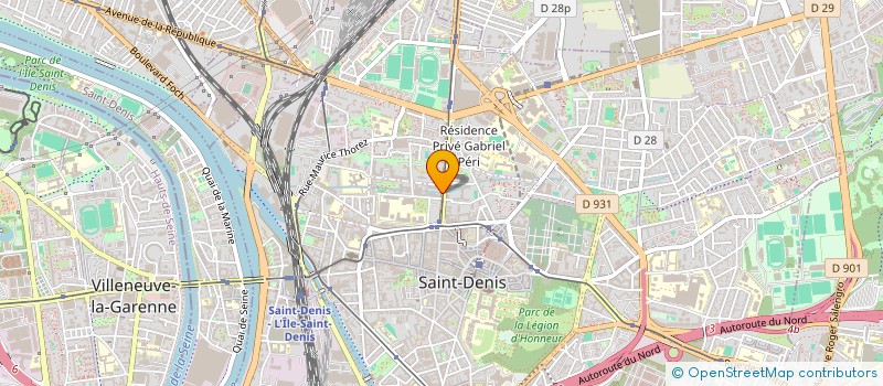 localisation de l'entreprise MONSIEUR MOOMEN CHERIFI à SAINT-DENIS
