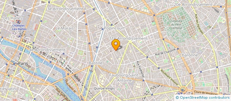 localisation de l'entreprise MONSIEUR MOON YEO  PARIS