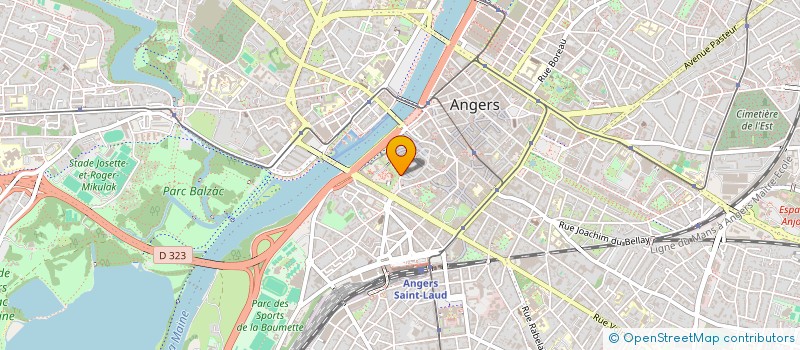 localisation de l'entreprise MONSIEUR MOOTEZ ABDESSELAM à ANGERS