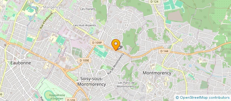 localisation de l'entreprise MONSIEUR MOPIAKO MOKA  SOISY-SOUS-MONTMORENCY