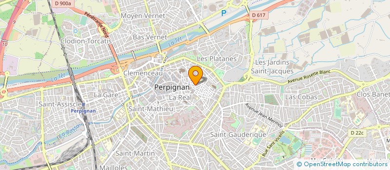 localisation de l'entreprise MONSIEUR MOR FAYE  PERPIGNAN