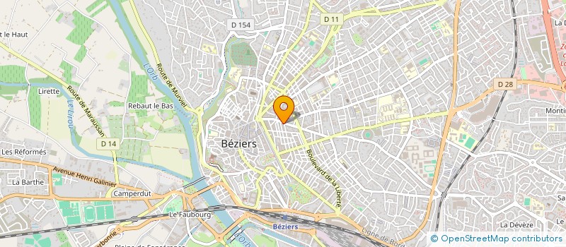 localisation de l'entreprise MONSIEUR MOR KHOULE à BEZIERS
