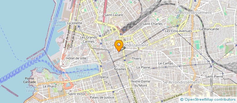 localisation de l'entreprise MONSIEUR MOR NGOM  MARSEILLE