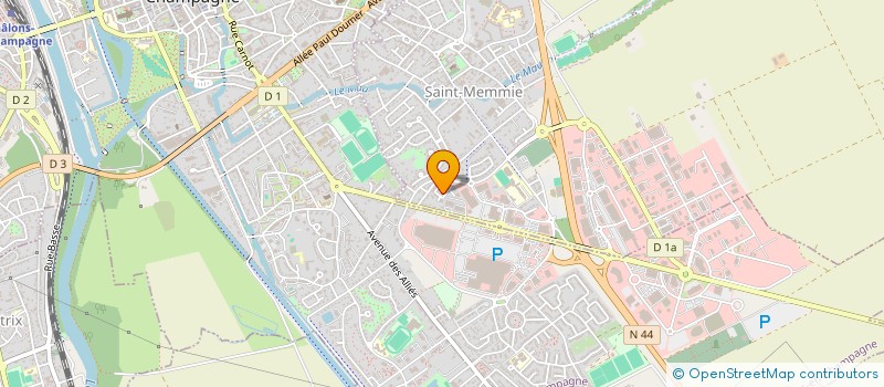 localisation de l'entreprise MONSIEUR MORAD AIT EL HADJ  SAINT-MEMMIE