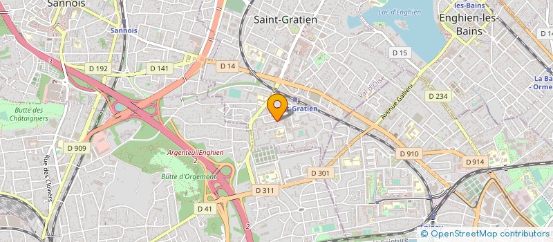 localisation de l'entreprise MONSIEUR MORAD ARBAOUI  SAINT-GRATIEN