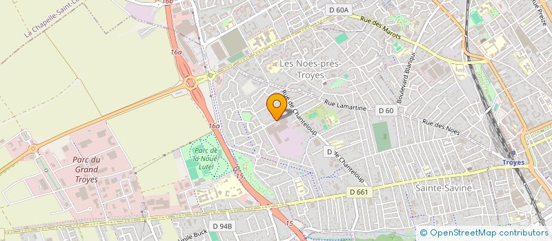 localisation de l'entreprise MONSIEUR MORAD BAZINE  SAINTE SAVINE