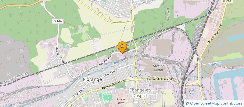 localisation de l'entreprise MONSIEUR MORAD BECHEIKH  FLORANGE