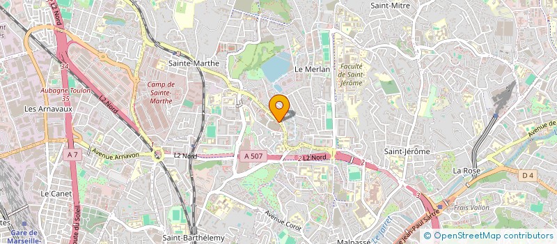 localisation de l'entreprise MONSIEUR MORAD BELMOKADDEM  MARSEILLE