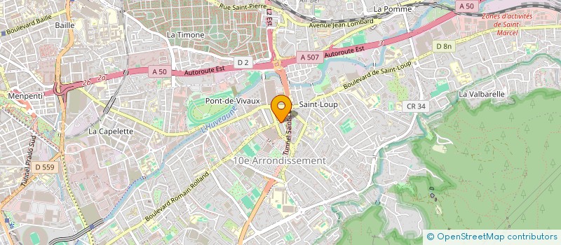 localisation de l'entreprise MONSIEUR MORAD BENCHOUK à MARSEILLE