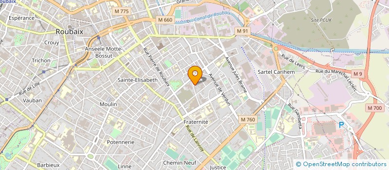localisation de l'entreprise MONSIEUR MORAD BENHACEN à ROUBAIX