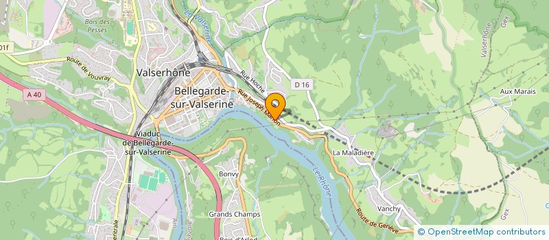 localisation de l'entreprise MONSIEUR MORAD BOUKENSOUS à VALSERHONE