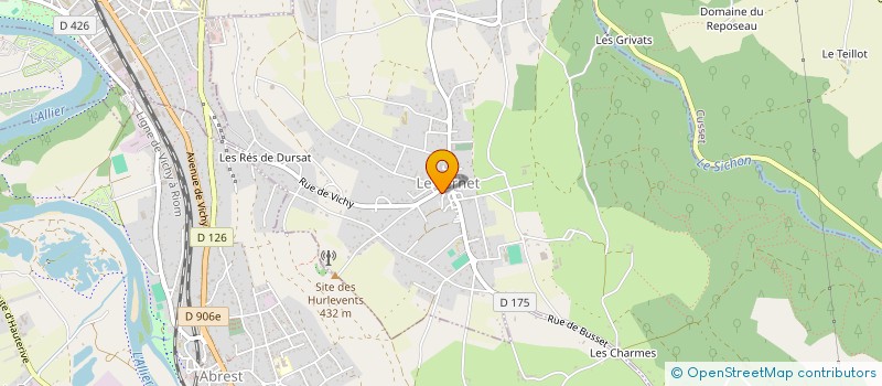 localisation de l'entreprise MONSIEUR MORAD BOUKRA à LE VERNET