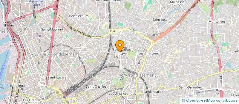 localisation de l'entreprise MONSIEUR MORAD BOUREMLA à MARSEILLE
