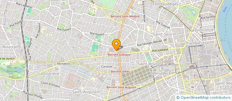 localisation de l'entreprise MONSIEUR MORAD BRAHIMI  MERIGNAC