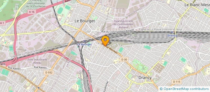 localisation de l'entreprise MONSIEUR MORAD DAWLAT KHAIL  DRANCY