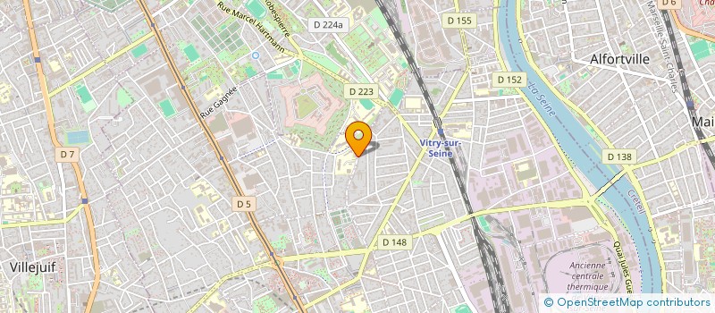 localisation de l'entreprise MONSIEUR MORAD EL BAHLOUL à VITRY-SUR-SEINE