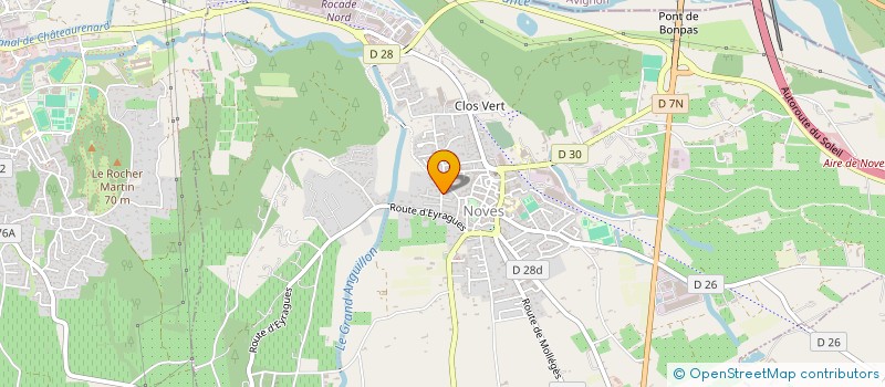 localisation de l'entreprise MONSIEUR MORAD EL HASSOUNI  NOVES