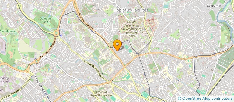 localisation de l'entreprise MONSIEUR MORAD EL OUACHNI à MONTPELLIER