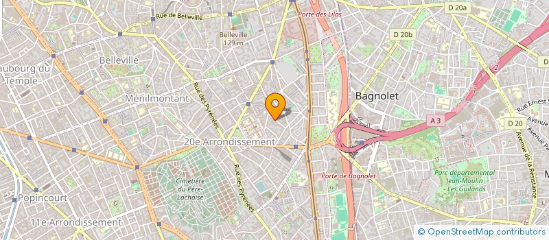 localisation de l'entreprise MONSIEUR MORAD FECHTALA  PARIS