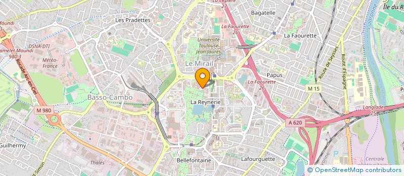 localisation de l'entreprise MONSIEUR MORAD FERAHTIA  TOULOUSE