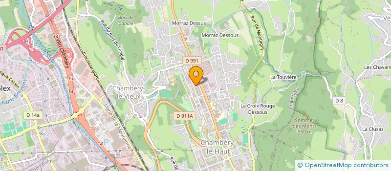 localisation de l'entreprise MONSIEUR MORAD GHARIB  CHAMBERY