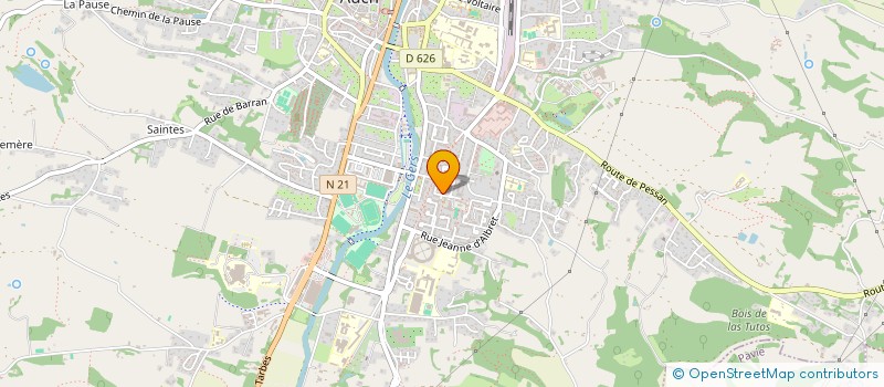 localisation de l'entreprise MONSIEUR MORAD GOBITAKA TRAORE  AUCH