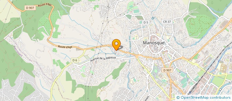 localisation de l'entreprise MONSIEUR MORAD HAMRI  MANOSQUE