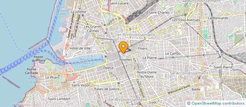 localisation de l'entreprise MONSIEUR MORAD LAANIZI  MARSEILLE