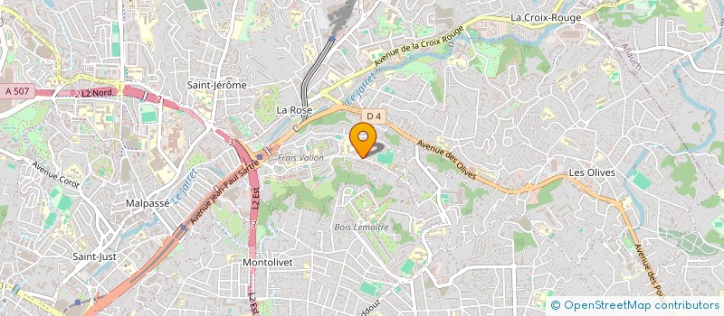 localisation de l'entreprise MONSIEUR MORAD LABRID  MARSEILLE