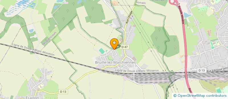 localisation de l'entreprise MONSIEUR MORAD MARIR  BRUILLE-LEZ-MARCHIENNES