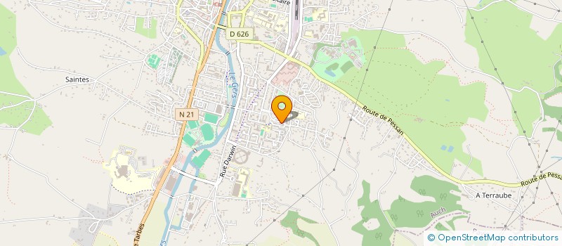 localisation de l'entreprise MONSIEUR MORAD MARZOUGUI  AUCH