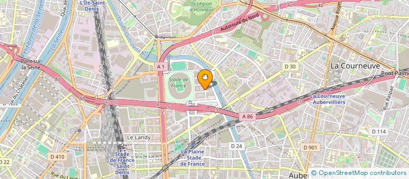 localisation de l'entreprise MONSIEUR MORAD MAZA  SAINT-DENIS