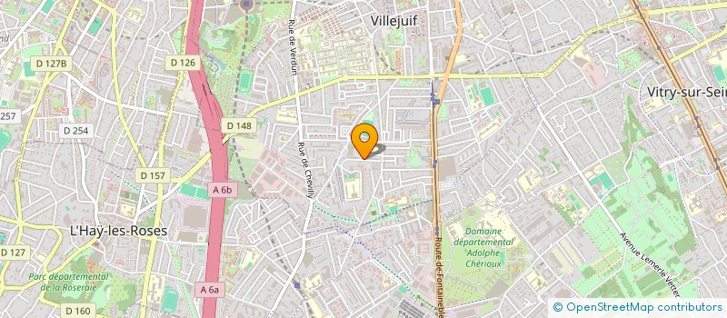 localisation de l'entreprise MONSIEUR MORAD MOKRANI à VILLEJUIF