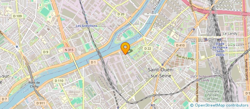 localisation de l'entreprise MONSIEUR MORAD NAIT SADI à SAINT-OUEN-SUR-SEINE