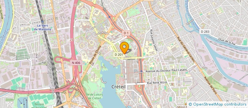 localisation de l'entreprise MONSIEUR MORAD NAJAFI  CRETEIL