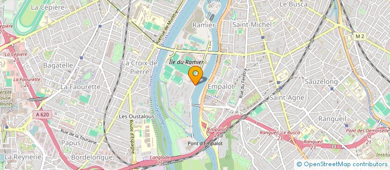 localisation de l'entreprise MONSIEUR MORAD RAHALI à TOULOUSE