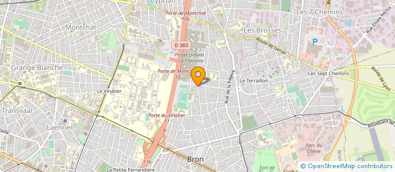 localisation de l'entreprise MONSIEUR MORAD SAOUDI à BRON