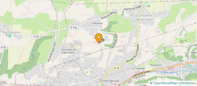 localisation de l'entreprise MONSIEUR MORAD STITOU  LA TOUR-DU-PIN