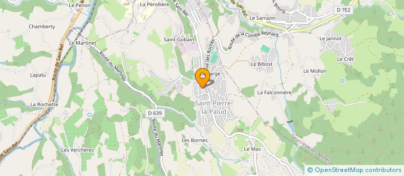 localisation de l'entreprise MONSIEUR MORAD TILKOUT  SAINT-PIERRE-LA-PALUD